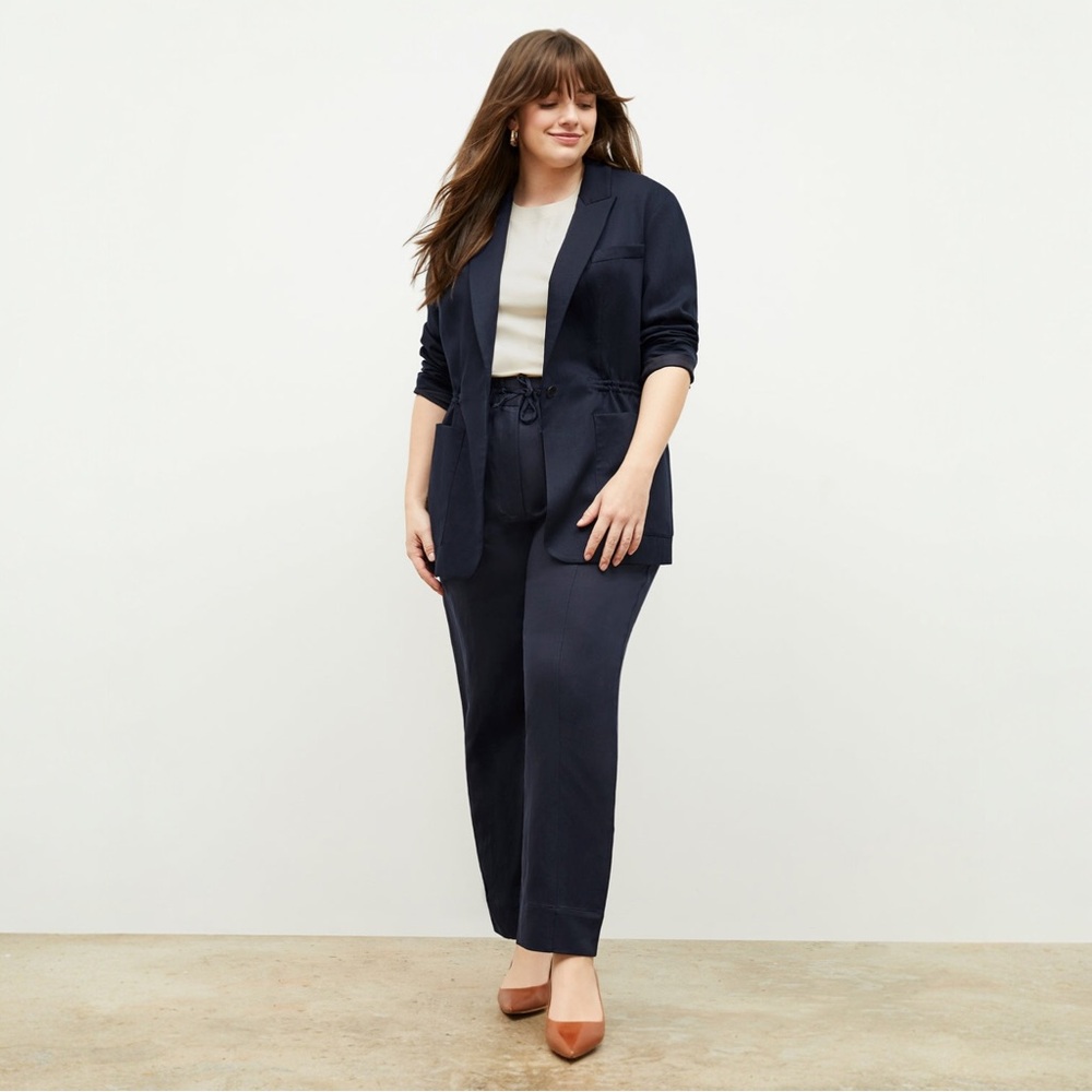 MM Lafleur The Shane Pant - Everyday Twill in Night Size 4 - Picture 2 of 5